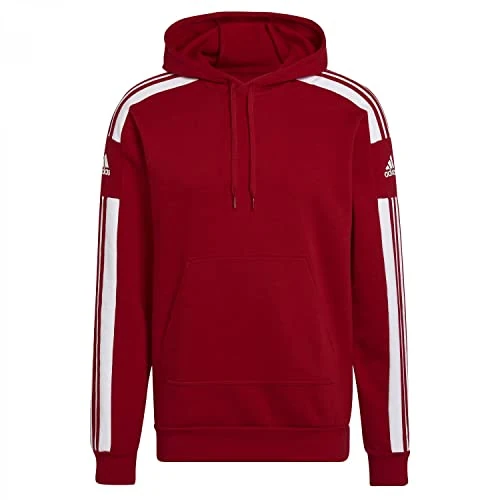 Offre limitée : Adidas Homme Squadra 21 Sweat Hoodie, Team Power Red/White, M de 55.00 € à 29.93 € (46% de remise)