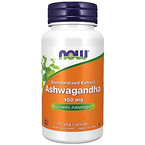 Offre limitée : Now Foods, Ashwagandha, Extrait de Racine, 450 mg, 90 Capsules végétaliennes, Testé en Laboratoire, Végétal, Sans Gluten, Sans Soja de 23.04 € à 23.04 € (0.00% de remise)
