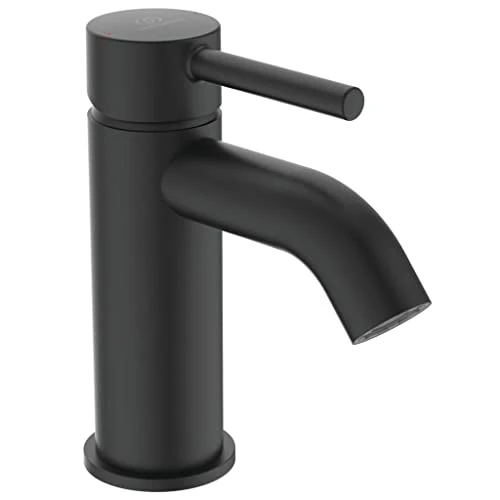 Limited-time offer: Ideal Standard BC193XG Ceraline H75 Basin Mixer Tap with Pop Up Waste 10 cm Projection Silk Black from 79.70 GBP to 79.70 GBP (save 0%)