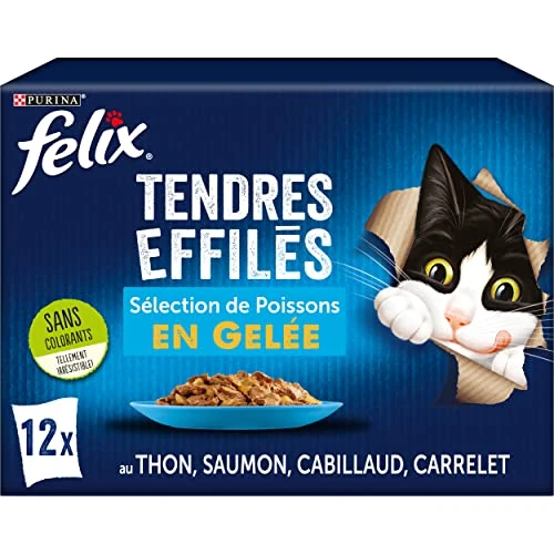 Felix - Afilado en gelatina de Pescado (12 x 85 g)