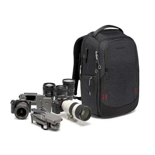 Limited-time offer: Manfrotto PRO Light Frontloader M, Professional Camera Backpack, Side and Front Access, Tripod Mount, Padded Backpack with Interchangeable Dividers, Black from 149.00 £ to 149.00 £ (save 0.00%)