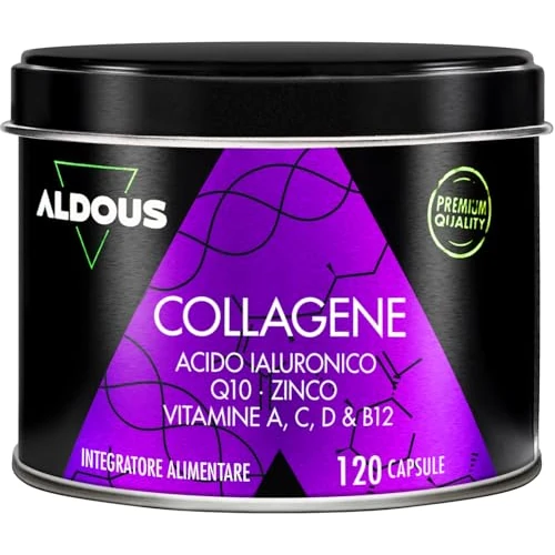 Limited offer: Collagen with Hyaluronic Acid for Skin Care, Hair Care & Joints - With Coenzyme Q10, Vitamin C, A, D, B12 & Zinc - Hydrolysed Collagen Supplements for Women & Men - 120 Collagen Tablets - Plastic free from 26.50 EUR to 26.50 EUR (save 0%)