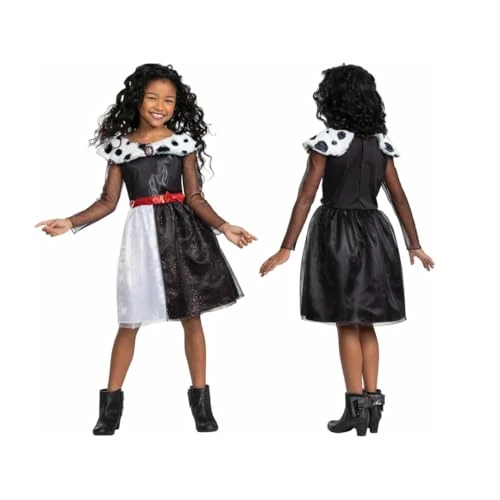 Disney Villanos - Disfraz Maléfica Oficial Disney – Tallas Disponibles S, M – Para Niñas de 4 a 8 Años