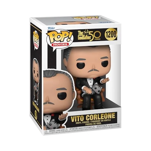 Funko POP! Movies: the Godfather 50th - Vito Corleone - Kolekcjonerska figurka winylowa - Pomysł na prezent - Oficjalny towar - Zabawki dla dzieci i dorosłych - Fani filmów