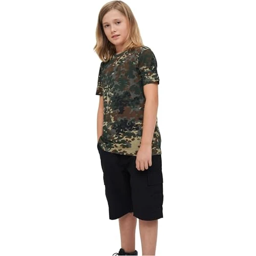 Brandit Kids T-Shirt, color: flecktarn, size: 146/152