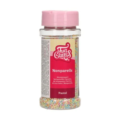 Zeitlich begrenztes Angebot: FunCakes Nonpareils Zuckerstreusel, Pastel, 80 g von 5.65 € auf 5.65 € (0.00% Rabatt)