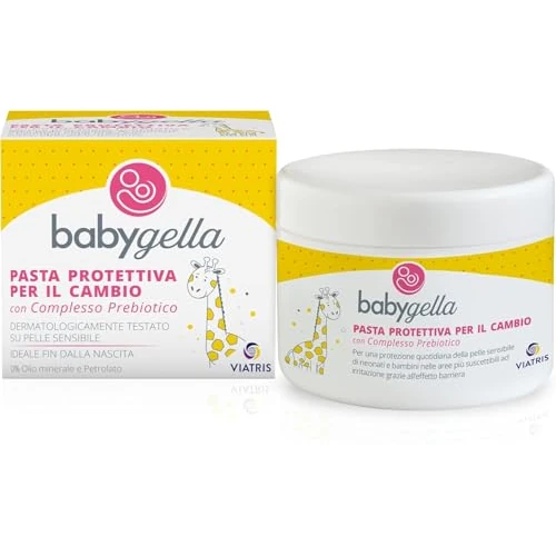 Babygella Pasta protectora Babygella para cambiar pañal maceta de 150 ml con Complejo Prebiótico