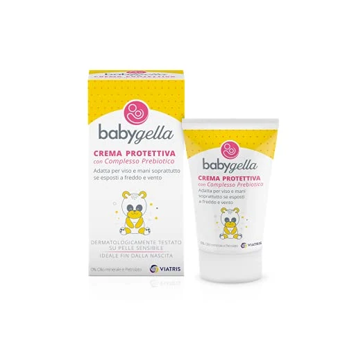Offre limitée : Babygella Crème de protection Visage et Mani Babygella 50 ml avec complexe prébiotique de 4.99 EUR à 4.11 EUR (remise 18%)