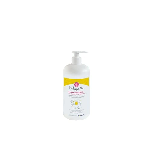 Offerta a tempo: Babygella Bagno Delicato, Detergente Neonato con Complesso Prebiotico, Glicerina e Olio di Crusca di Riso, Confezione da 250 ml — 28% da 7,90 € a 5,72 €