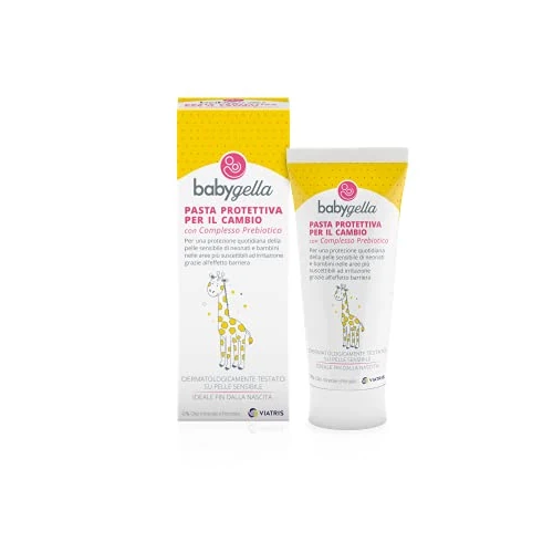 Babygella Babygella Schutzpaste für Windelwechsel, Schlauch 100 ml, mit Prebiotischem Komplex
