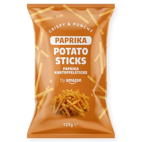 Offerta a tempo: by Amazon Potato Sticks Paprika, 125g - 10% da 1.41 € a 1.27 €