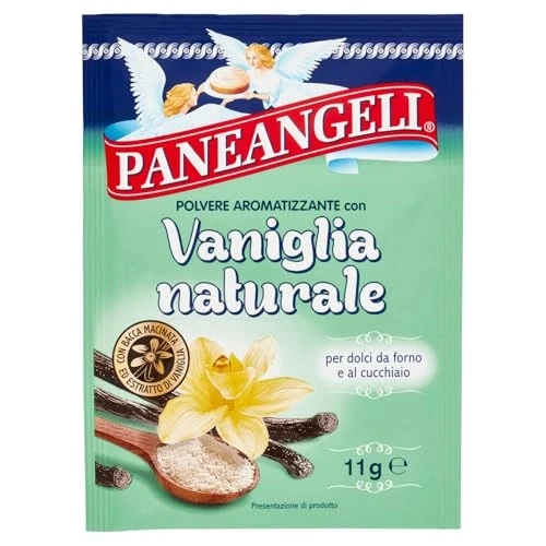 Offerta a tempo: Paneangeli Polvere Aromatizzante con Vaniglia Naturale, con Estratto di Vaniglia e — 7% da 1,02 € a 0,95 €