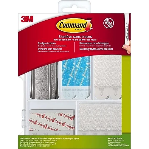 Offre limitee: Command Assortiment de Solutions de Fixation, Accrocher Cadres, Miroirs, Horloges, et Plus Encore de 21.82 EUR a 21.82 EUR (economie 0%)