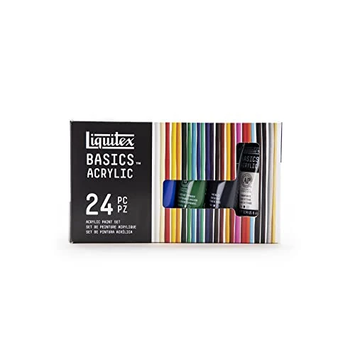 Offerta a tempo: Liquitex 3699397 Basics - Pittura acrilica, Pigmenti per artisti monopigmentati — 15% da 36,60 € a 31,00 €