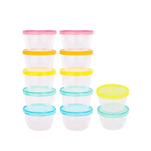 Offre limitée : Badabulle Pots de Conservation Badabowls, Lot de 12 Boîtes de conservation de 250ml, Fabriqués en France, 100% Hermétiques, Passent au Lave-vaisselle & Micro-ondes, Surface Réinscriptible de 10.90 € à 9.90 € (9% de remise)
