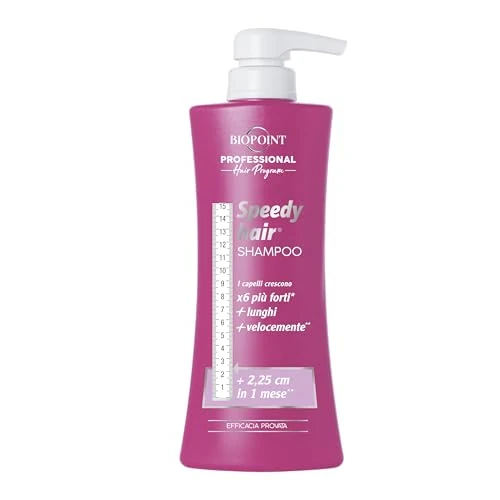 Offre limitée : BIOPOINT SPEEDY HAIR SHAMPOO - Shampoing pour tous les types de cheveux, formule spéciale pour renforcer les cheveux, avec des protéines et des acides aminés, stimule la croissance - 400 ml de 15.79 EUR à 15.79 EUR (remise 0%)