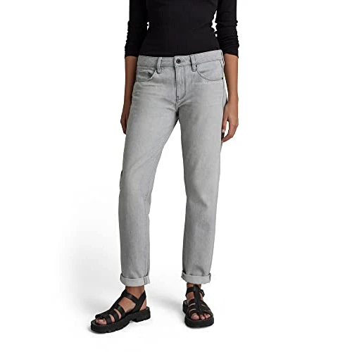 Oferta limitada: G-STAR Kate Boyfriend Jeans para Mujer, Gris (Sun Faded Grey Limestone D15264-d109-d127), 29W / 30L de 119.95 EUR a 65.95 EUR (ahorro 45%)