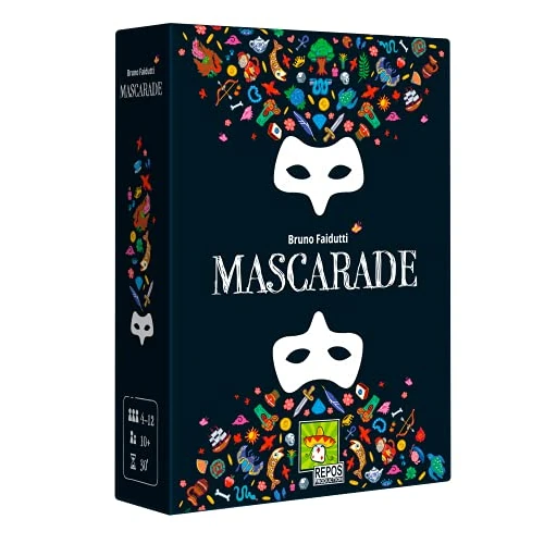 Asmodee - Mascarade, 2021 Edition, Board Game, Italian Language, 8409, for 4 to 6 Players
