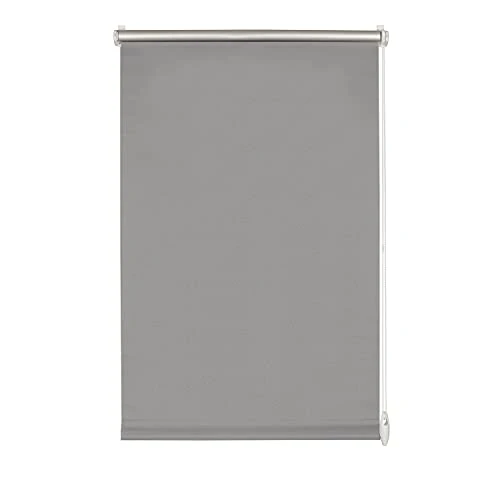 Offerta a tempo: Gardinia Tenda a Rullo Termica EASYFIX con Fissaggio a Incastro o con Adesivo, Altamente Riflettente, Risparmio energetico, Opaca, Tutte Le Parti di Montaggio Incluse, ?Grigio, 95 x 150 cm (LxA) - 0.00% da 39.59 € a 39.59 €