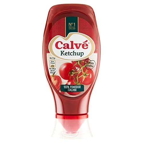 Offerta a tempo: Calvé Tomato Ketchup Top Down - 430 ml - 30% da 2.70 € a 1.89 €