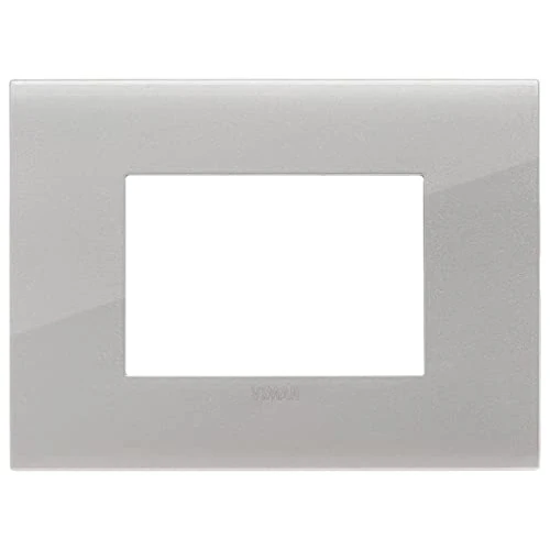 Offerta a tempo: Vimar 19953.03 Placca Arké fit 3 moduli, metallo, argento - 0.00% da 14.54 € a 14.54 €