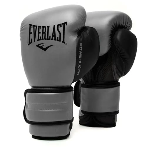 Oferta limitada: Everlast Powerlock 2R 16 oz Guantes de Boxeo (Gris Carbón), Mujer y Hombre de 69.99 € a 56.15 € (ahorro 20%)