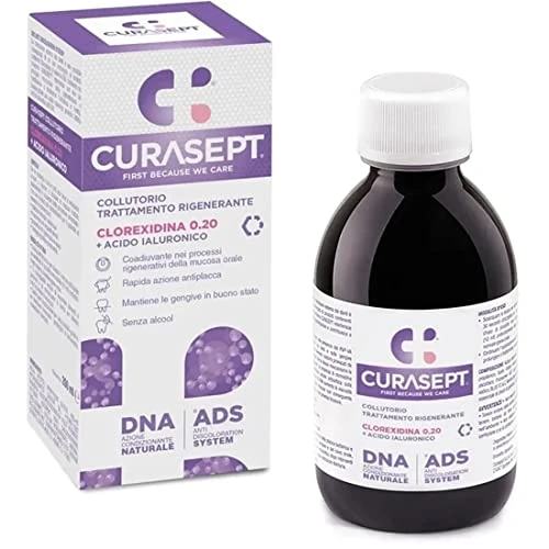 Curasept ADS Trattamento Rigenerante Clorexidina 0,20 % Collutorio, 200 ml