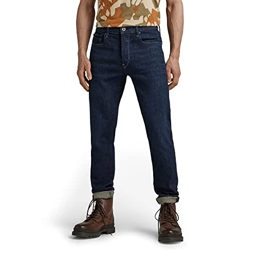 Limited-time offer: G-Star Men's 3301 Slim Fit Jeans, Blue (worn in deep marine 51001-B767-C602), 26W / 30L from 58.84 £ to 58.84 £ (save 0.00%)