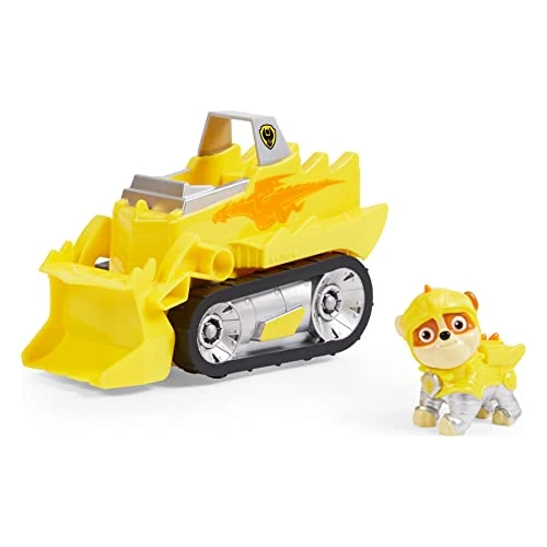Tijdelijke aanbieding: PAW Patrol Rescue Knights - Transformerende Rubble-speelgoedvoertuig met actiefiguur van 19.93 EUR naar 11.36 EUR (korting 43%)
