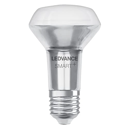 Offerta a tempo: LEDVANCE Smart LED R63 lampada spot con tecnologia Wifi, base E27, colore della luce variabile (2700-6500K), controllabile con Alexa, Google & App, 1 confezione - 51% da 17.99 € a 8.80 €