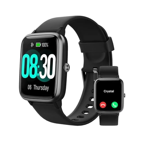 Tijdelijke aanbieding: GRV Smartwatch voor heren en dames, smartwatch, sport, compatibel met Samsung Huawei Xiaomi Android iOS, stappenteller, touchscreen, hartslagmeter, waterdicht, IP68, SMS-melding, oproepen, stopwatch, van 59.99 EUR naar 59.99 EUR (korting 0%)