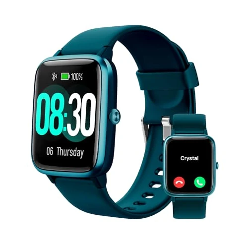 GRV inteligentny zegarek męski damski smartwatch sportowy krokomierz cardio wodoodporny IP68 powiadomienie SMS i połączenie 9 trybów sportowych stoper cykl menstruacyjny kontrola muzyki dla Androida