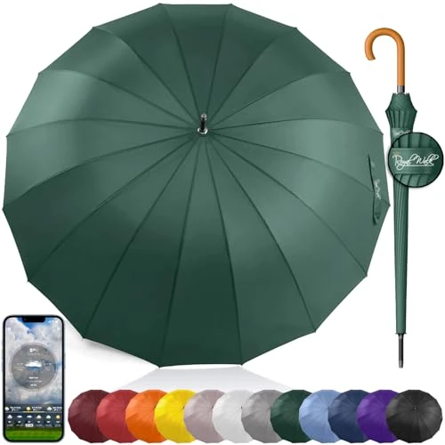 Offerta a tempo: Royal Walk Ombrello Pioggia Grande Antivento Resistente Uomo Donna Classico - 0.00% da 34.95 € a 34.95 €