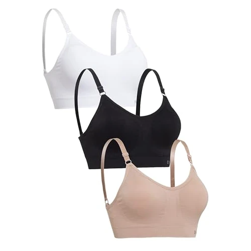 Limited-time offer: Channo Women's Sports Bra Ladies Seamless Bralettes High Support Multipack from 26.30 £ to 26.30 £ (save 0.00%)