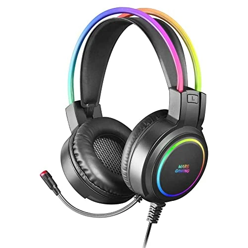 Oferta limitowana: Mars Gaming MHRGB, Chroma RGB Flow zestaw słuchawkowy, profesjonalny mikrofon, przestrzenny dźwięk, czarny z 103.99 zł na 103.99 zł (oszczędź 0.00%)