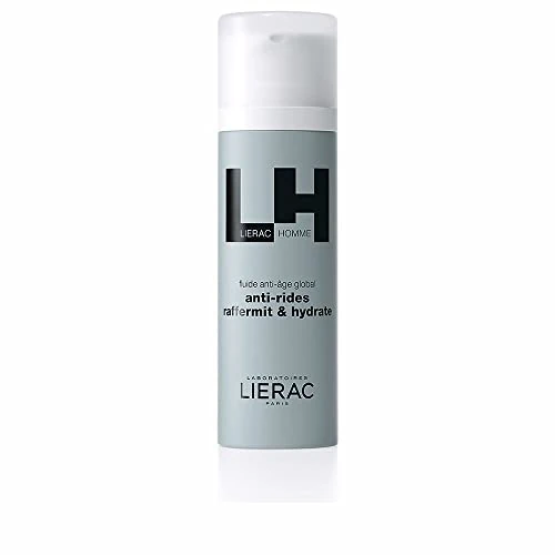 Offre limitée : Lierac Homme - Fluide Anti-Âge Global 50ml - Soin Visage Hydratant et Raffermissant - Réduit les Rides, Lisse les Traits et Revitalise la Peau - Texture Légère et Non Grasse de 25.90 € à 24.06 € (7% de remise)