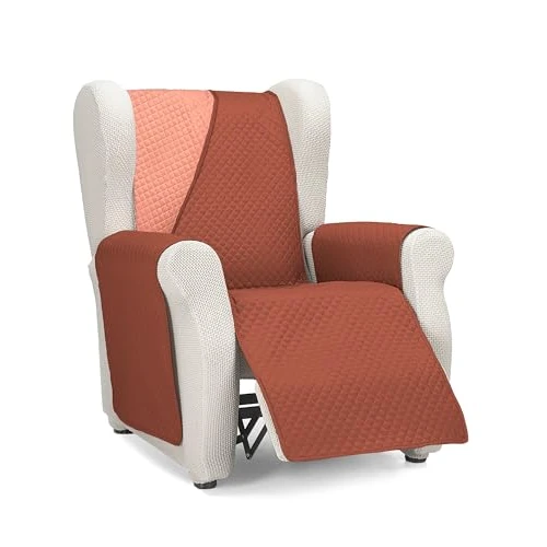 Offerta a tempo: Martina Home Diamond Copridivano imbottito 1 Posto/Relax - Tegano/Corallo - 15% da 22.62 € a 19.23 €