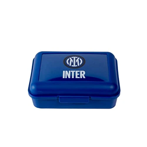 Inter MER2 Snack Holder Lunch Box F.C, Polypropylene, Blue