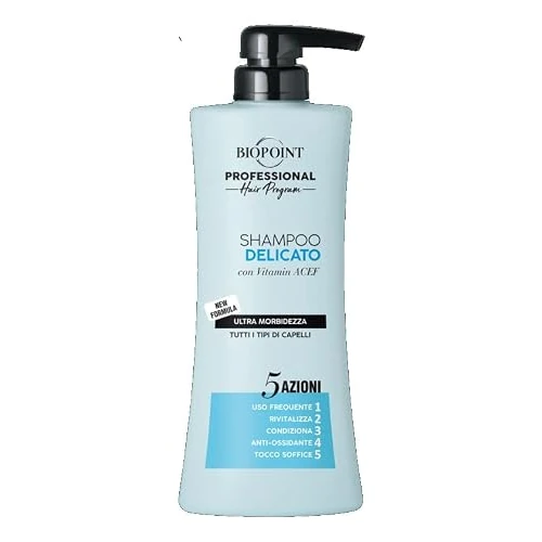 Oferta limitada: BIOPOINT PROFESSIONAL DELICATO SHAMPOO 5 AZIONI ULTRA MORBIDEZZA TUTTI I TIPI DI CAPELLI 400 ML de 6.00 € a 6.00 € (ahorro 0.00%)