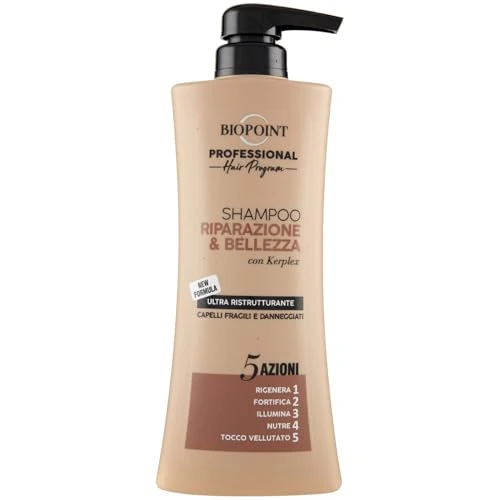 Biopoint shampoo riparazione & bellezza 400 ml