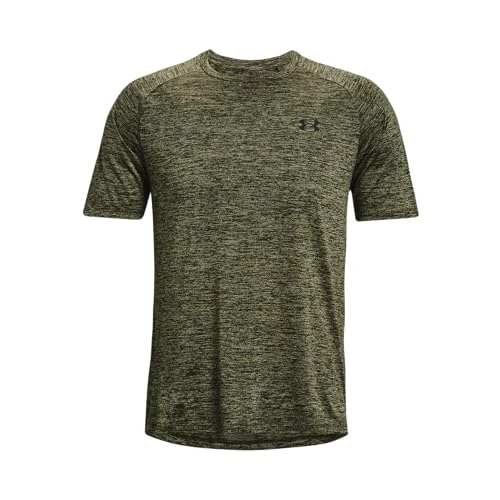 Limited-time offer: Under Armour UA Tech 2.0 SS Tee - Short Sleeve - Tops - Marine OD Green/Black - Size: SM from 27.00 £ to 21.95 £ (save 19%)