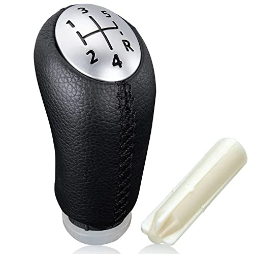 Offerta a tempo: Spurtar Pomello Cambio Manuale 5 Marce in Pelle per Renault Clio 3 2005-09 - 18% da 16.99 € a 13.99 €