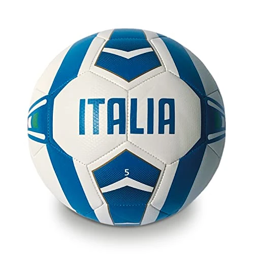 Offre limitee: Mondo Sport - TEAM ITALIA Ballon de Football Cousu - Produit Officiel - Taille 5 - 400 grammes - 23018 de 13.00 EUR a 13.00 EUR (economie 0%)