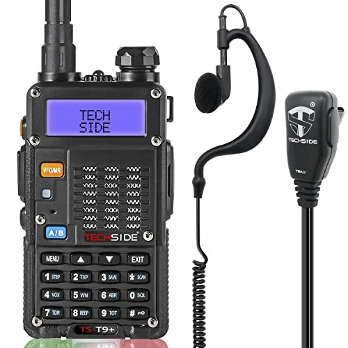 Offerta a tempo: TECHSIDE MOD. POTENTE 8W | Tri-Power | Radio TS-T9+ Dual Band Vhf/Uhf | COMPATIBILE BAOFENG canali PREINSTALLATI MIDLAND G7 Pro G9 TI-F8+ PMR446 LPD SoftAir Vigilanza - 0.00% da 39.90 € a 39.90 €