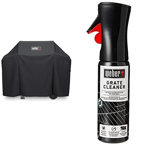 Offerta a tempo: Weber Premium Custodia Barbecue per Spirit Serie 300, Nero & 17875 detergente per Griglie, Nero - 13% da 100.79 € a 87.66 €