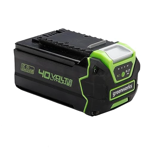 Limited-time offer: Greenworks Tools 40V Battery G40B5 (Li-ion 40V 5Ah Rechargeable Powerful Battery Appropriate for All Devices from The 40V Line) from 159.99 £ to 129.99 £ (save 19%)