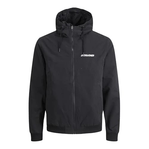 Oferta ograniczona: Jack and Jones męska kurtka bomberka z kapturem, Czarny, L z 154.86 EUR na 154.86 EUR (znizka 0%)