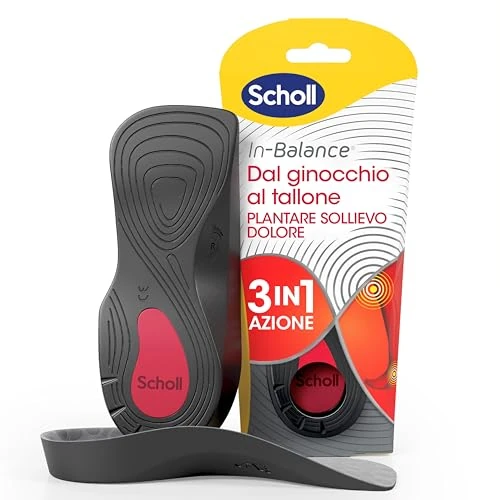 Offerta a tempo: Scholl In-Balance dal Ginocchio al Tallone, Plantare Sollievo Dolore — 24% da 15,73 € a 11,98 €