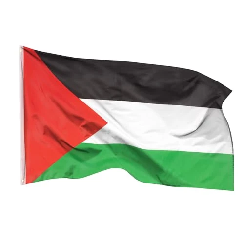Zeitlich begrenztes Angebot: Aricona Palästina Flagge 90x150cm - wetterbeständige Fahne mit Messingösen, 100% Polyester, robuste Doppelnaht & in lebendigen Farben - ideal für Flaggen-Liebhaber, Palestinenser & Freunde von 10.95 € auf 10.95 € (0.00% Rabatt