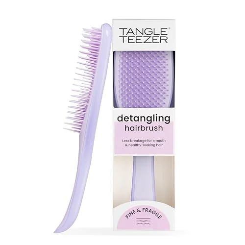 Limited-time offer: Tangle Teezer Fine and Fragile Ultimate Detangler Hairbrush for Coloured, Fine & Thin Hair - Two-Tiered Soft Flex Teeth Reduce Breakage & Pulling - Gentle on Delicate Hair - Hypnotic Heather from 15.00 £ to 11.40 £ (save 24%)